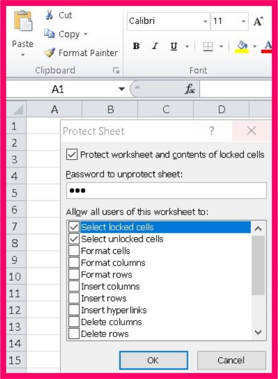 Password कैसे लगाते है [Excel]