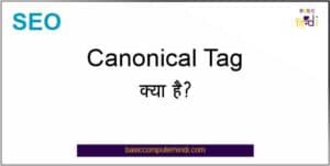 Read more about the article CANONICAL TAG/URL क्या है इसका उपयोग क्यों किया जाता है?